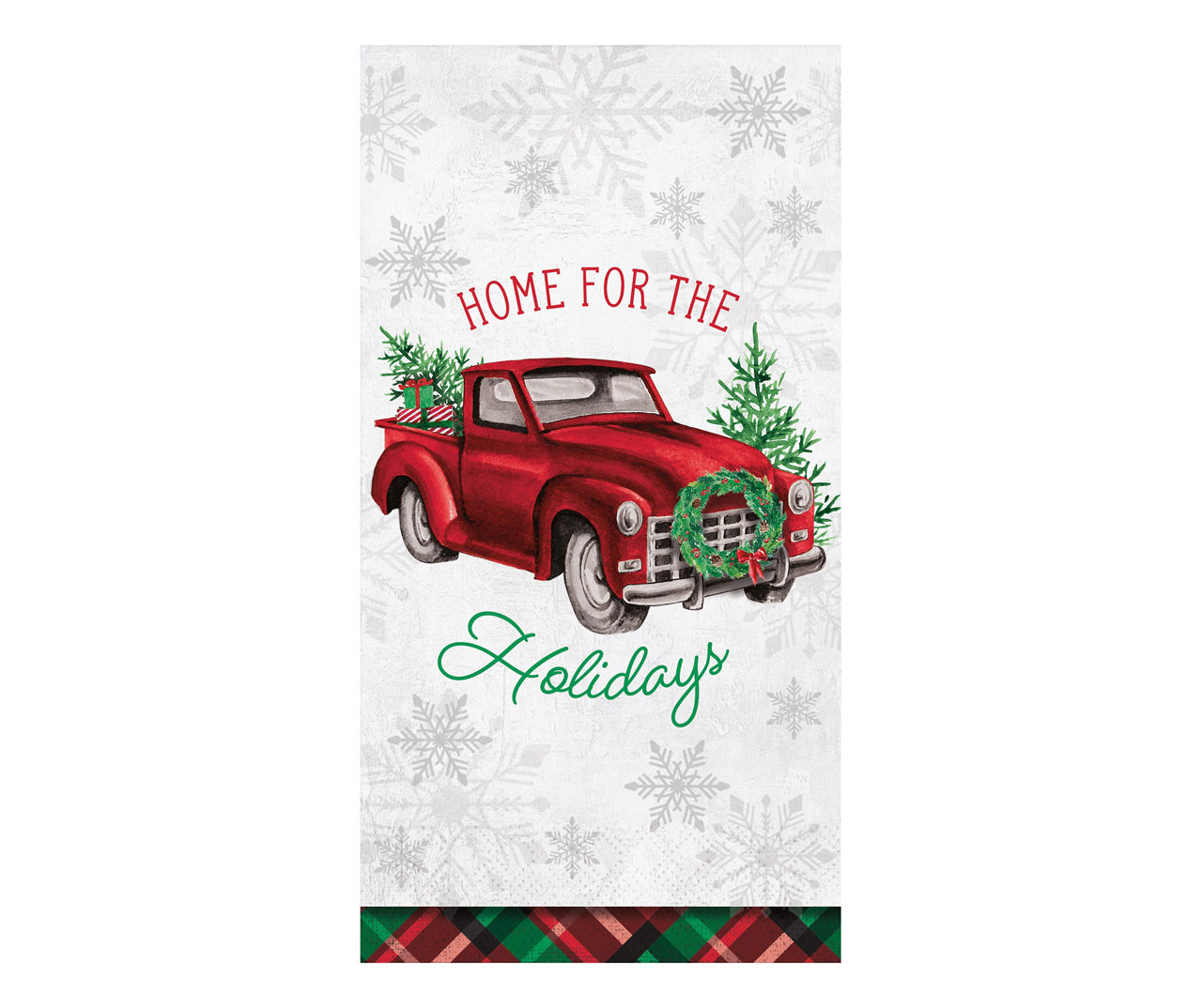 Red Truck Paper Dinner Napkins, 18-Count