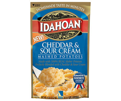 Cheddar & Sour Cream Mashed Potatoes, 4 Oz.