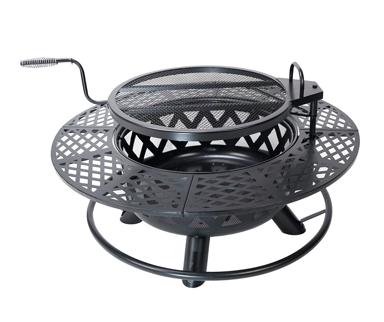 Endless Summer Cowboy Cooker Wood Burning Fire Pit | Big Lots