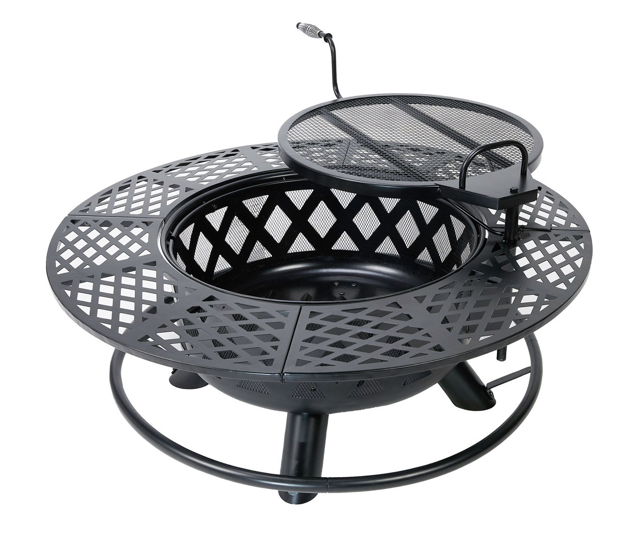 Endless Summer Cowboy Cooker Wood Burning Fire Pit 