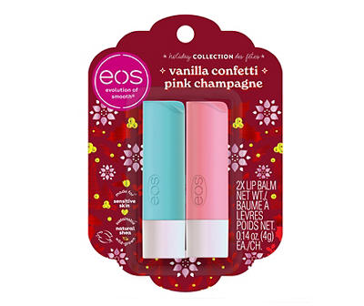 Vanilla Confetti & Pink Champagne Smooth Lip Balm Set