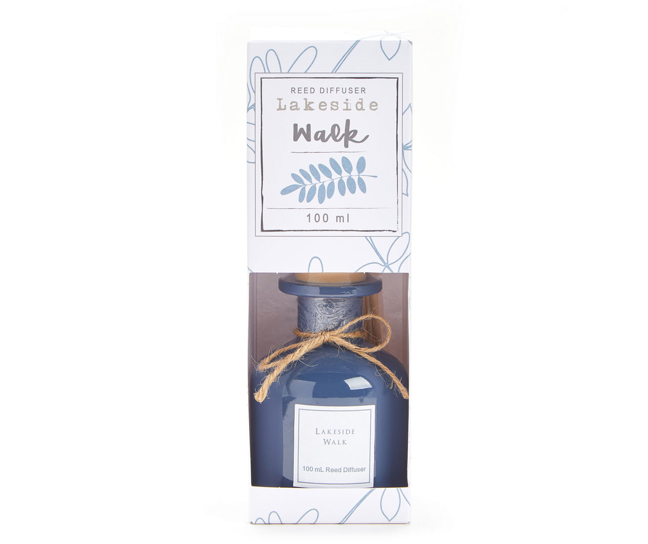 Lakeside Walk Blue Oil Reed Diffuser, 100 ml. Big Lots
