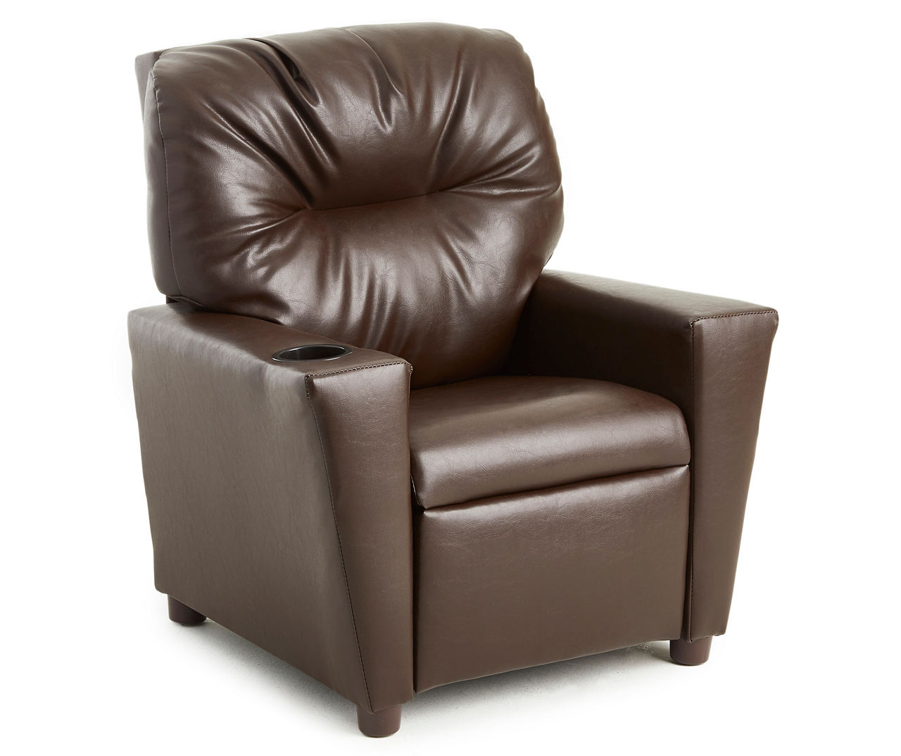 Kids Brown Faux Leather Recliner Chair Big Lots