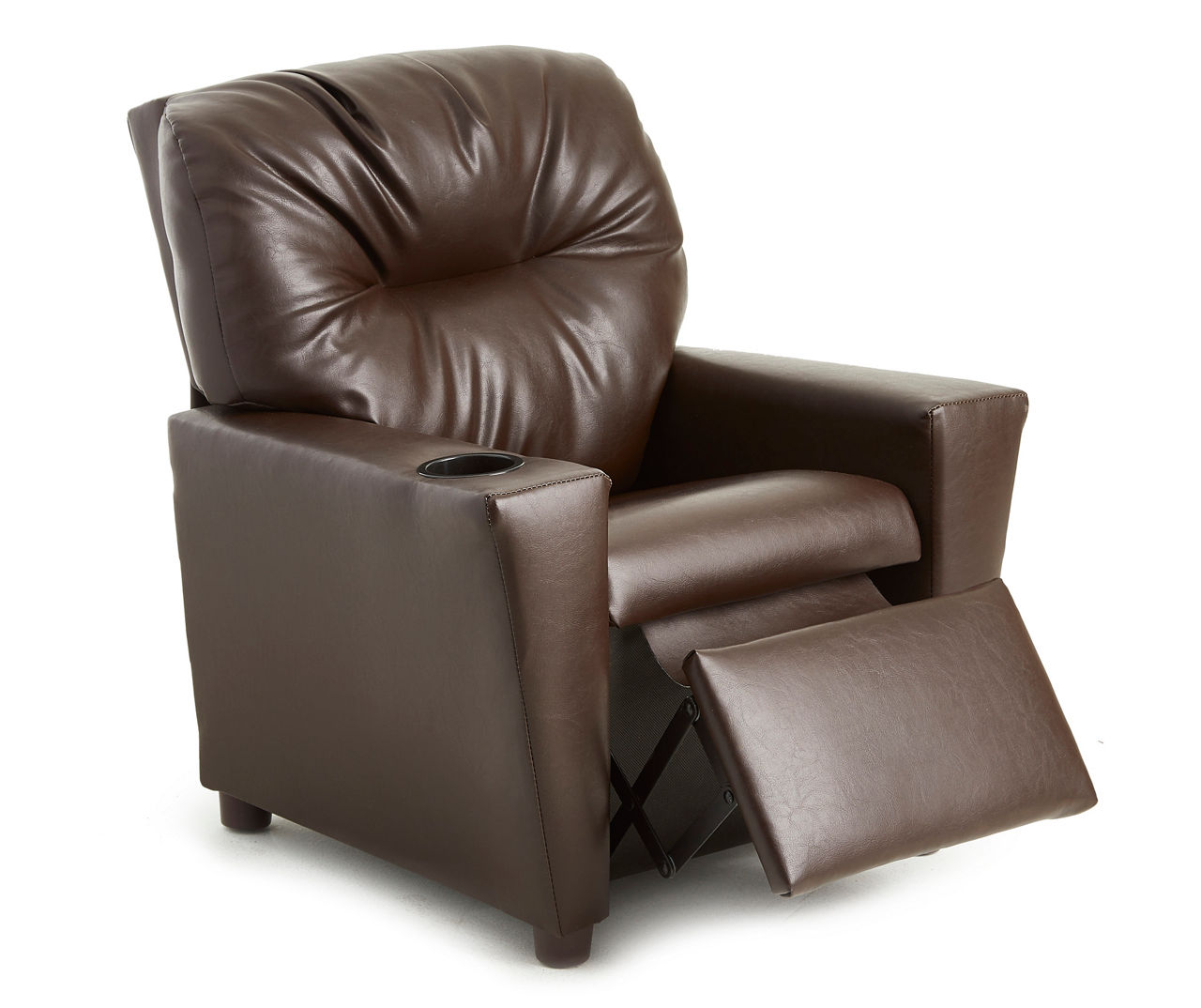 Kids Brown Faux Leather Recliner Chair Big Lots