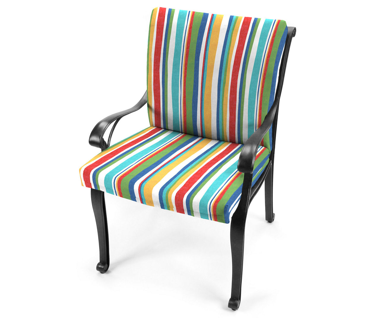 Jordan Manufacturing Reeder Stripe Outdoor Chair Cushion