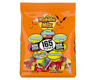 Kiddie Mix Halloween Candy Variety Pack, 165-Count