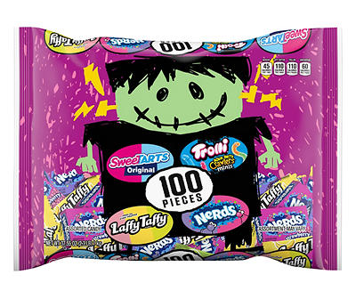 Franken Mix Halloween Candy Variety Pack, 100-Count