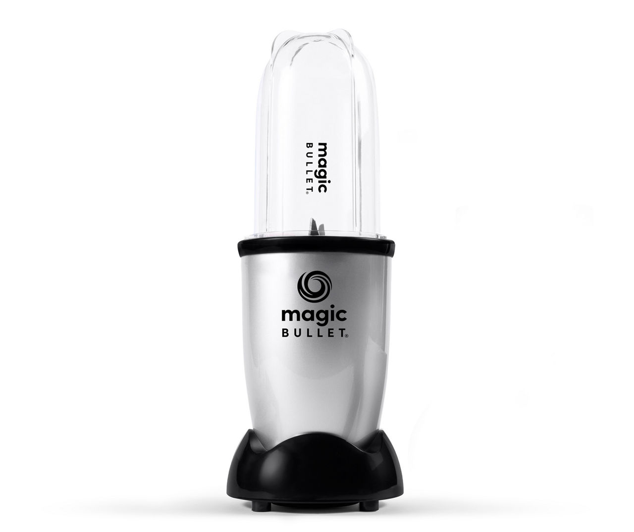 Magic Bullet Magic Bullet Silver & Black 250W Single Serve Blender