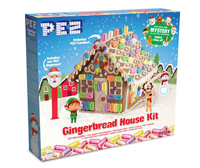 PEZ Holiday Gingerbread House Kit