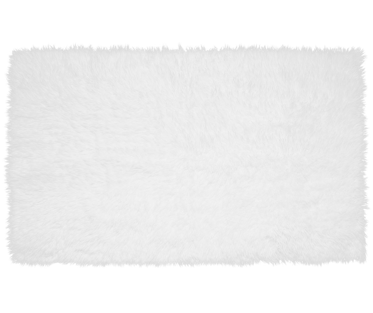 My Magic Carpet White Shag Washable Area Rug, (3' x 5') Big Lots