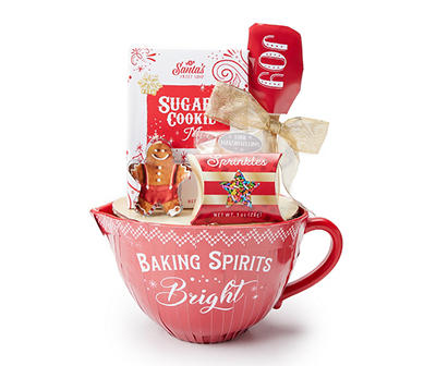 "Baking Spirits Bright" Holiday Baking Bowl Set