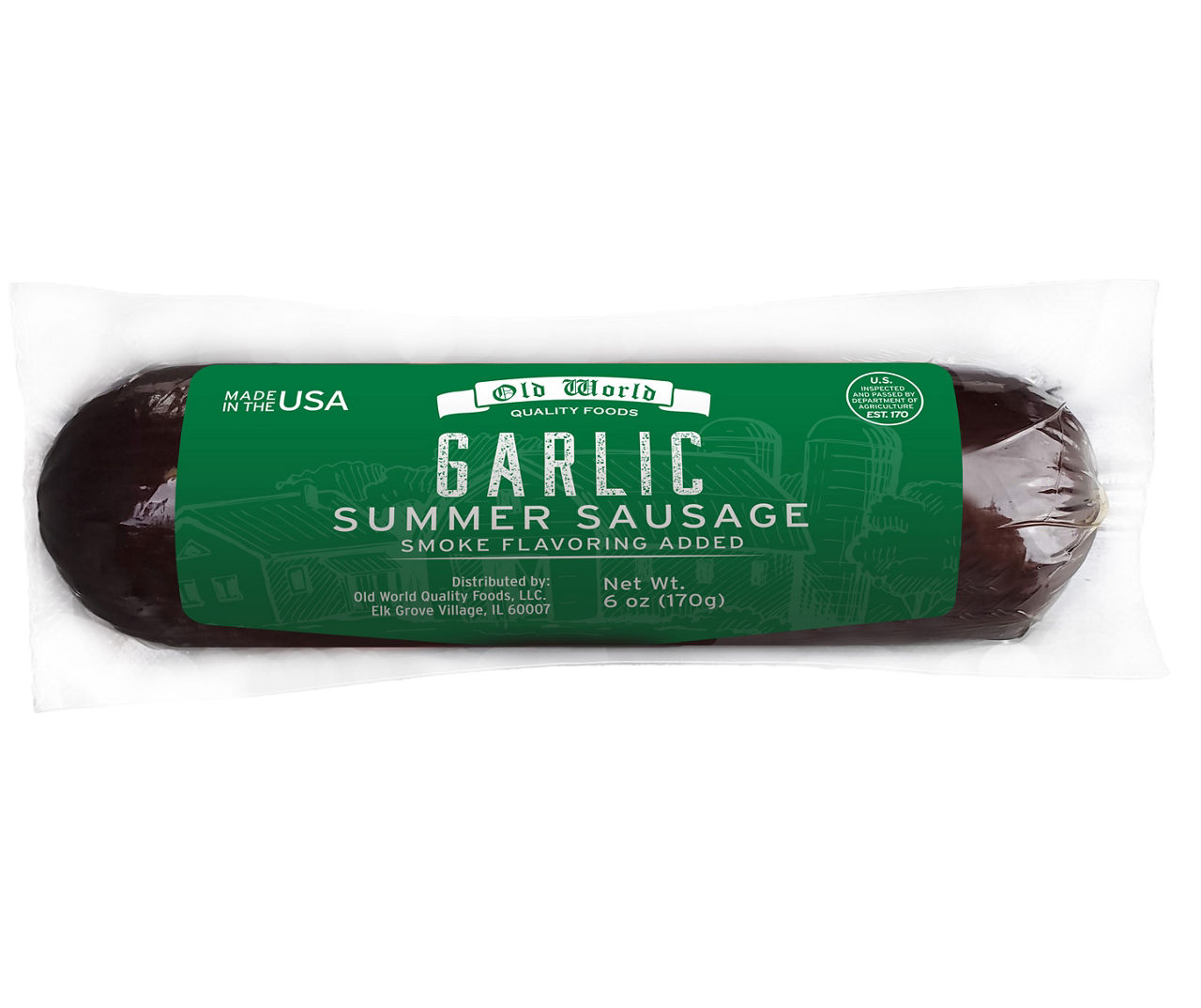 Abbyland Garlic Summer Sausage — North Country Cheese