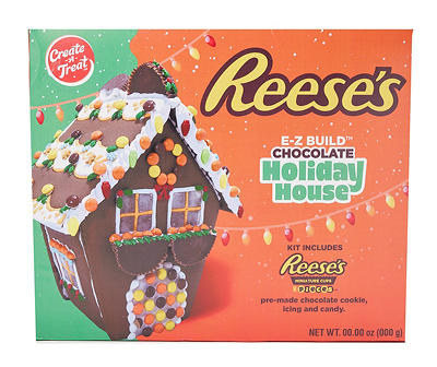 Reese's E-Z Build Chocolate Holiday House Kit