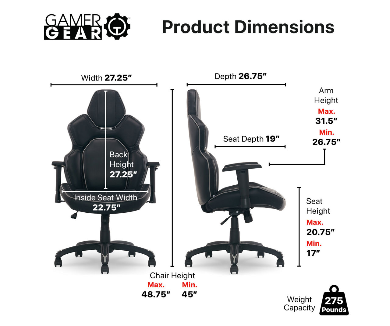 Big lots gaming discount chair