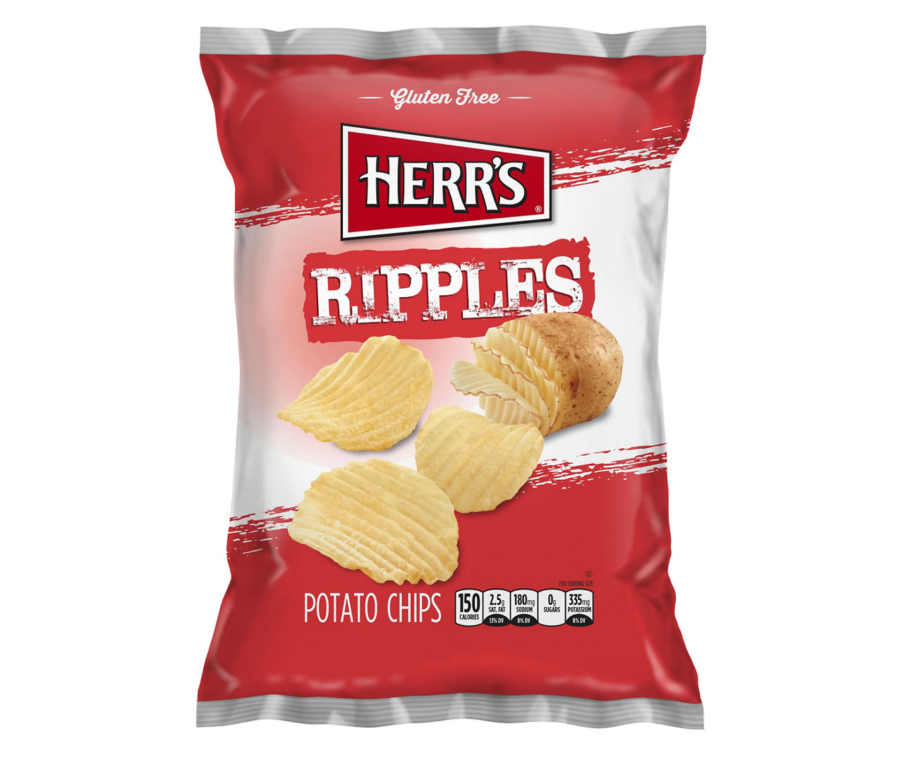 Herr's Ripples Potato Chips, 8 Oz. | Big Lots