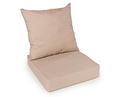 Tan Deep Seat Outdoor Cushion Set