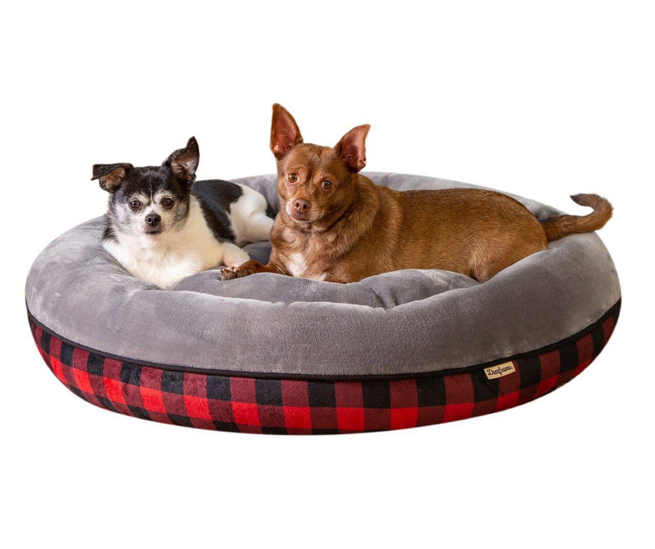 Dog Bed | Black Buffalo Check | Small