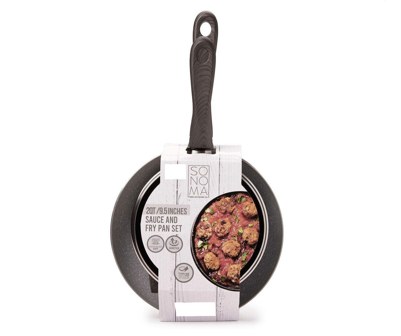 Tan 9.5" Fry Pan & Sauce Pan Set Big Lots