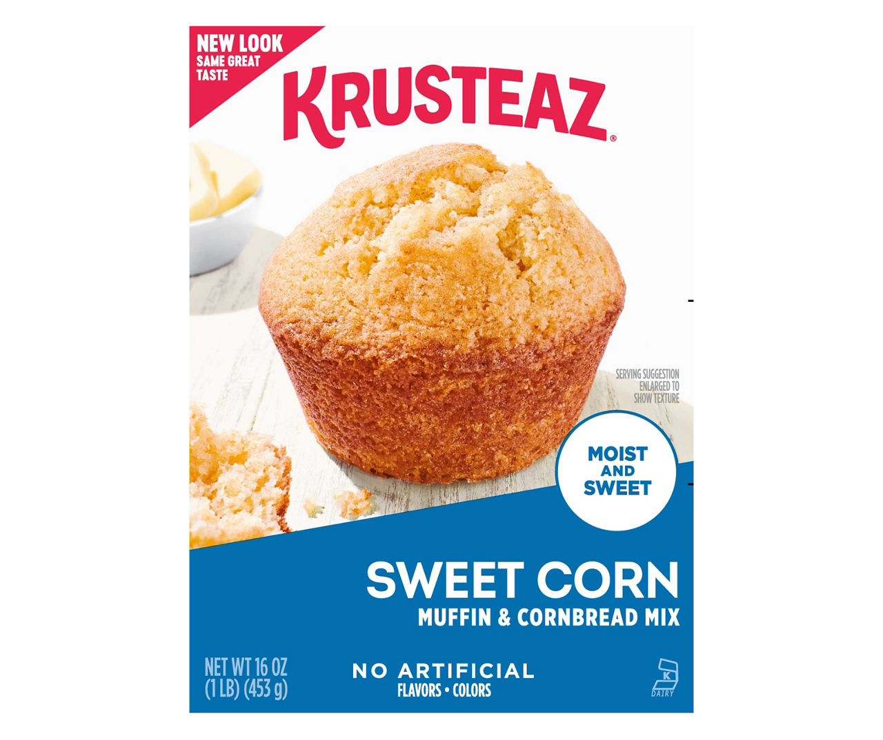 Krusteaz Sweet Cornbread & Muffin 16 Oz. Lots