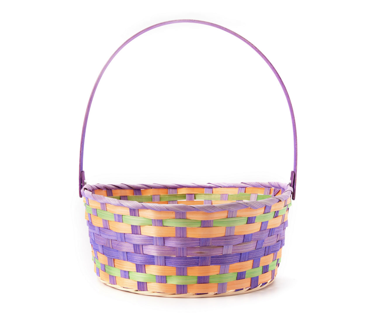 Multi Color Woven Easter Basket Big Lots