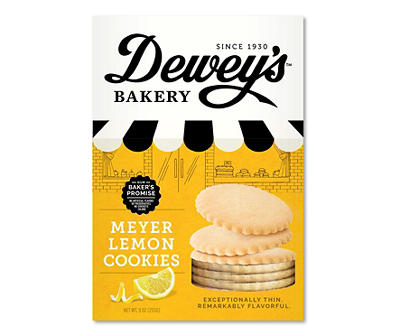 Dewey's Meyer Lemon Cookies, 9 Oz.