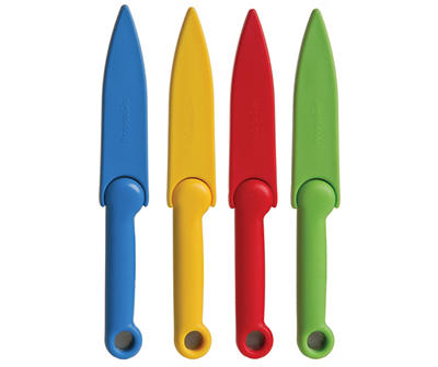 Food Safety 4-Piece Paring Knives Set