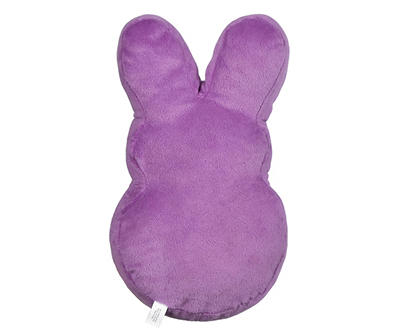 Purple Bunny Plush Squeaker Pet Toy, (12")
