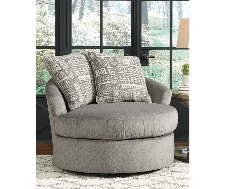 Ashley swivel on sale accent chair