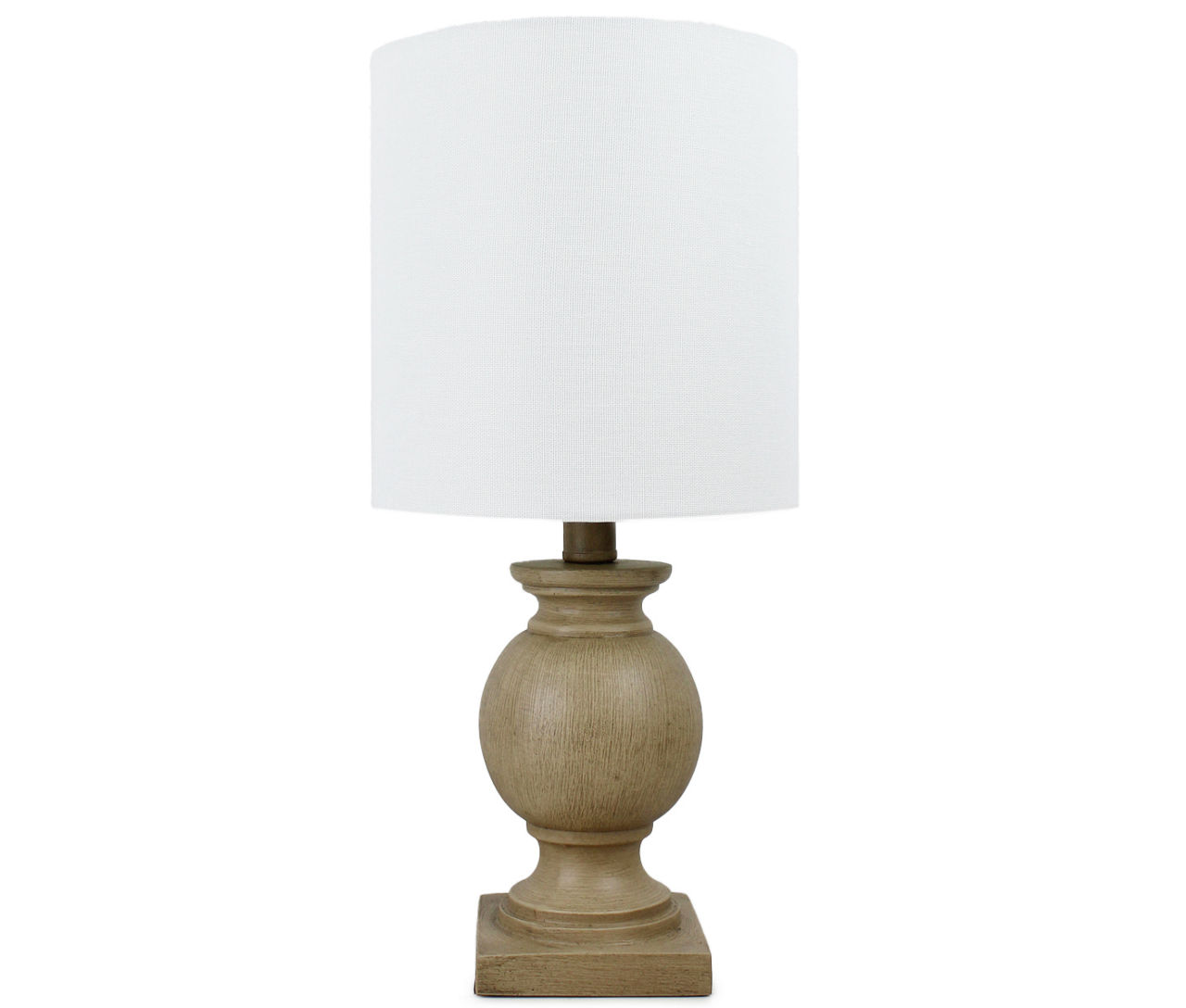 Real Living Brown Spindle Table Lamp Big Lots