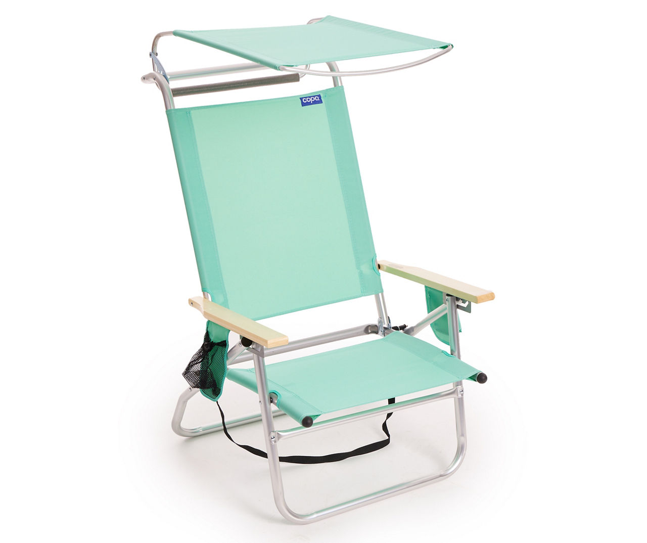 Beach chair with discount shade