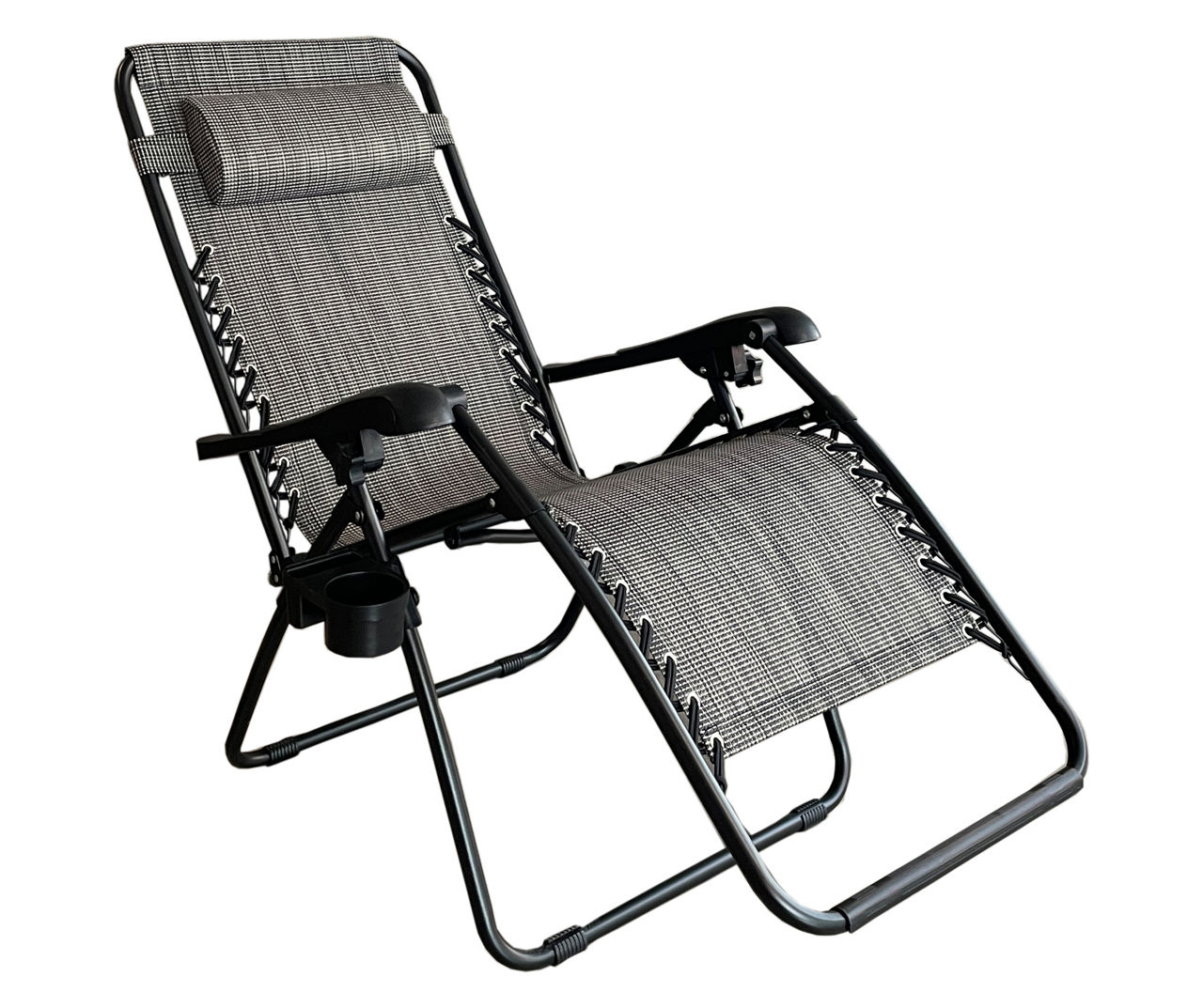 Wilson & fisher gray sling fabric gravity lounger new arrivals