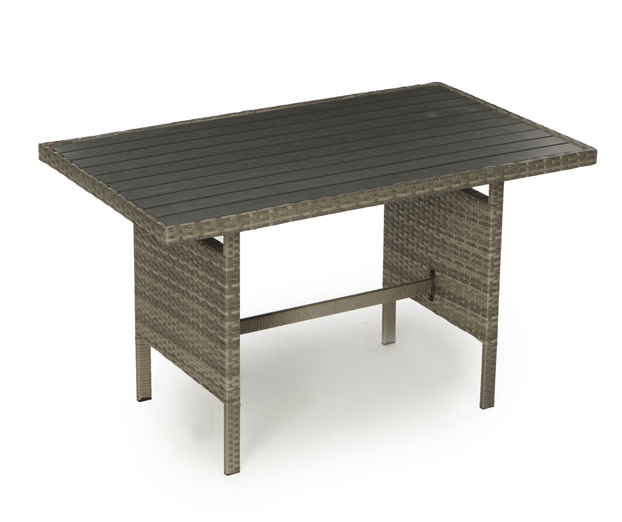 Real Living Valencia Wicker & Slat Patio Coffee Table Big Lots