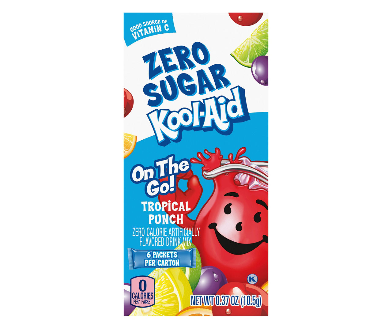 Kool Aid KoolAid Zero Sugar Tropical Punch Drink Mix 6 ea Big Lots
