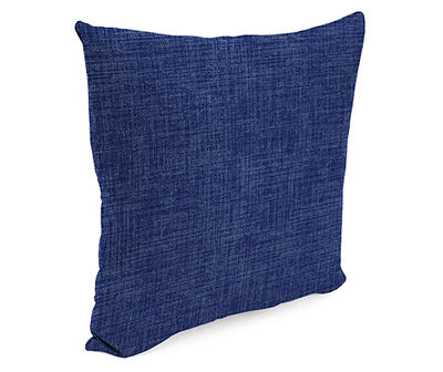 Celosia Indigo Outdoor Throw Pillow