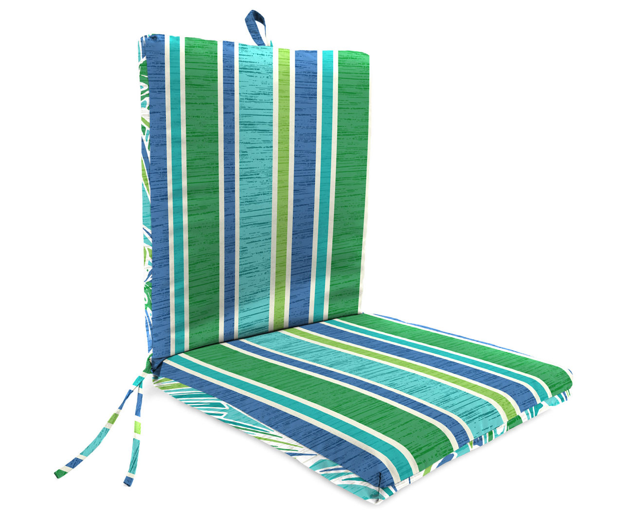 Jordan Manufacturing Reeder Stripe Outdoor Chair Cushion