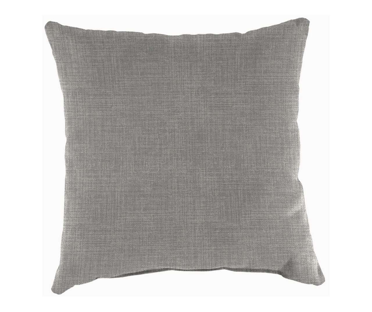Celosia Graphite Outdoor Throw Pillow