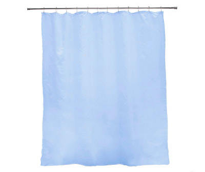 Blue Medium-Weight PEVA Shower Liner