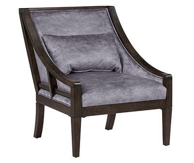 LONDON GRAY ACCENT CHAIR