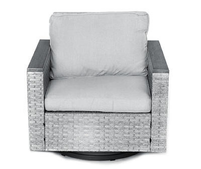 Chico All-Weather Wicker Cushioned Patio Glider Chair