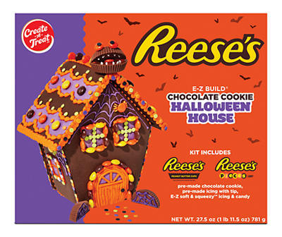 Reese's Chocolate Cookie Halloween House Kit