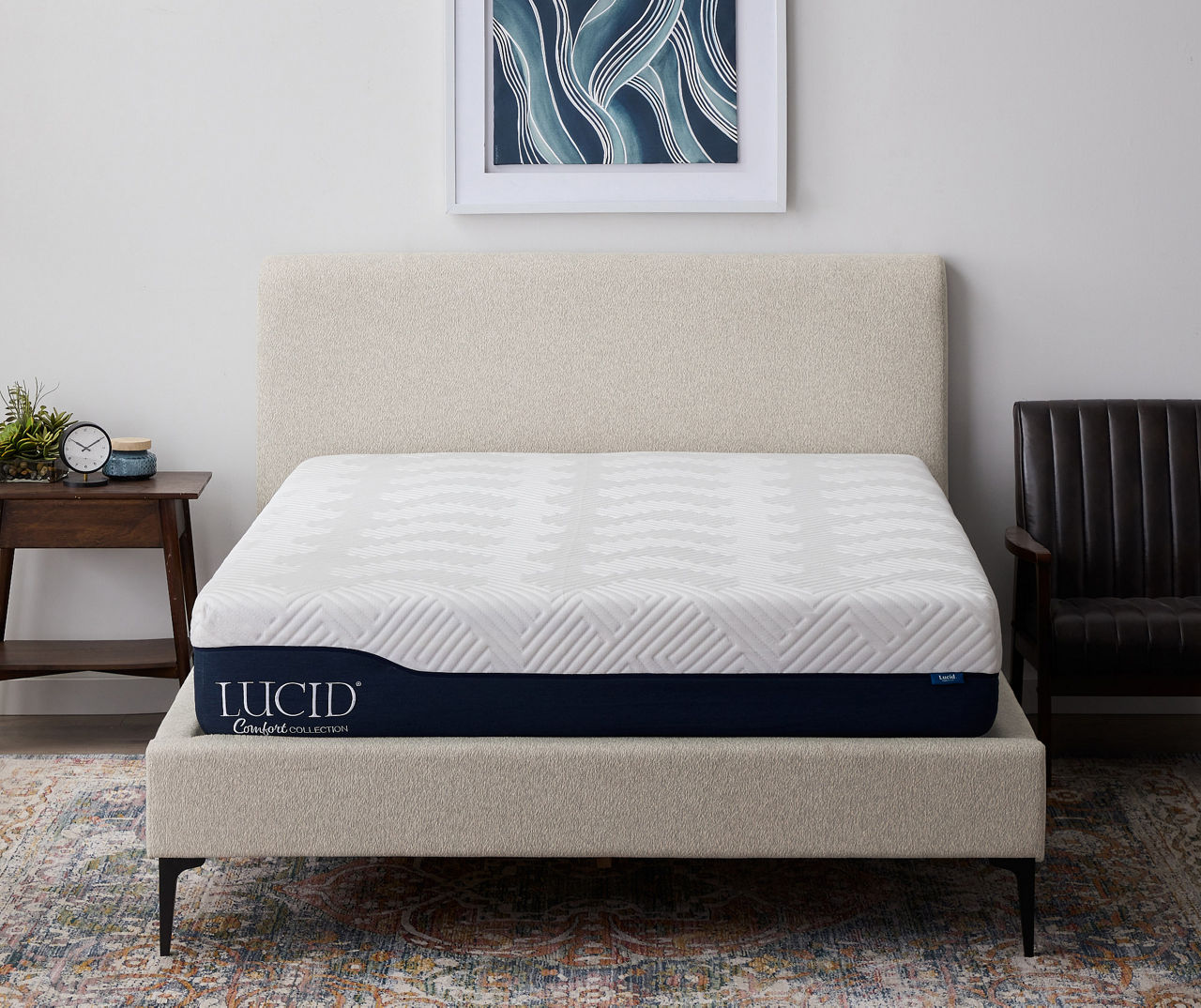 LUCID Comfort Collection 10-in. Gel and Aloe Vera Hybrid Mattress