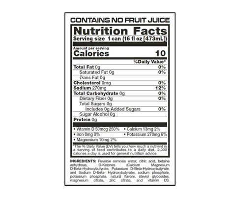 voozページ VPX - Bang VOOZ Hydration Drink - Ketolytes, Electrolytes