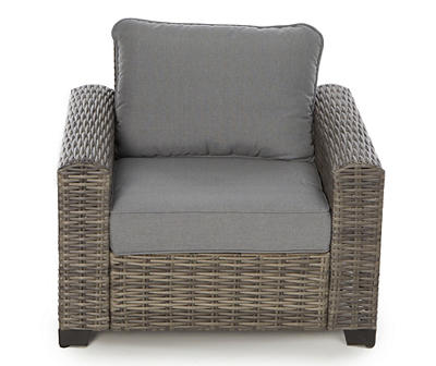 Broyhill Pembroke All-Weather Wicker Cushioned Patio Lounge Chair