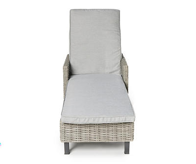 Broyhill Pembroke Wicker Cushioned Patio Chaise Lounge