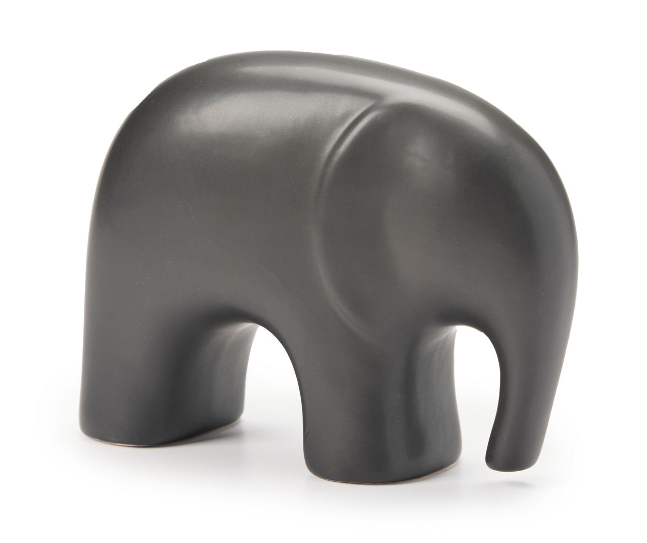 Black ceramic elephant tabletop figure big lots