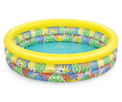 Floral Paradise Inflatable Kids Pool