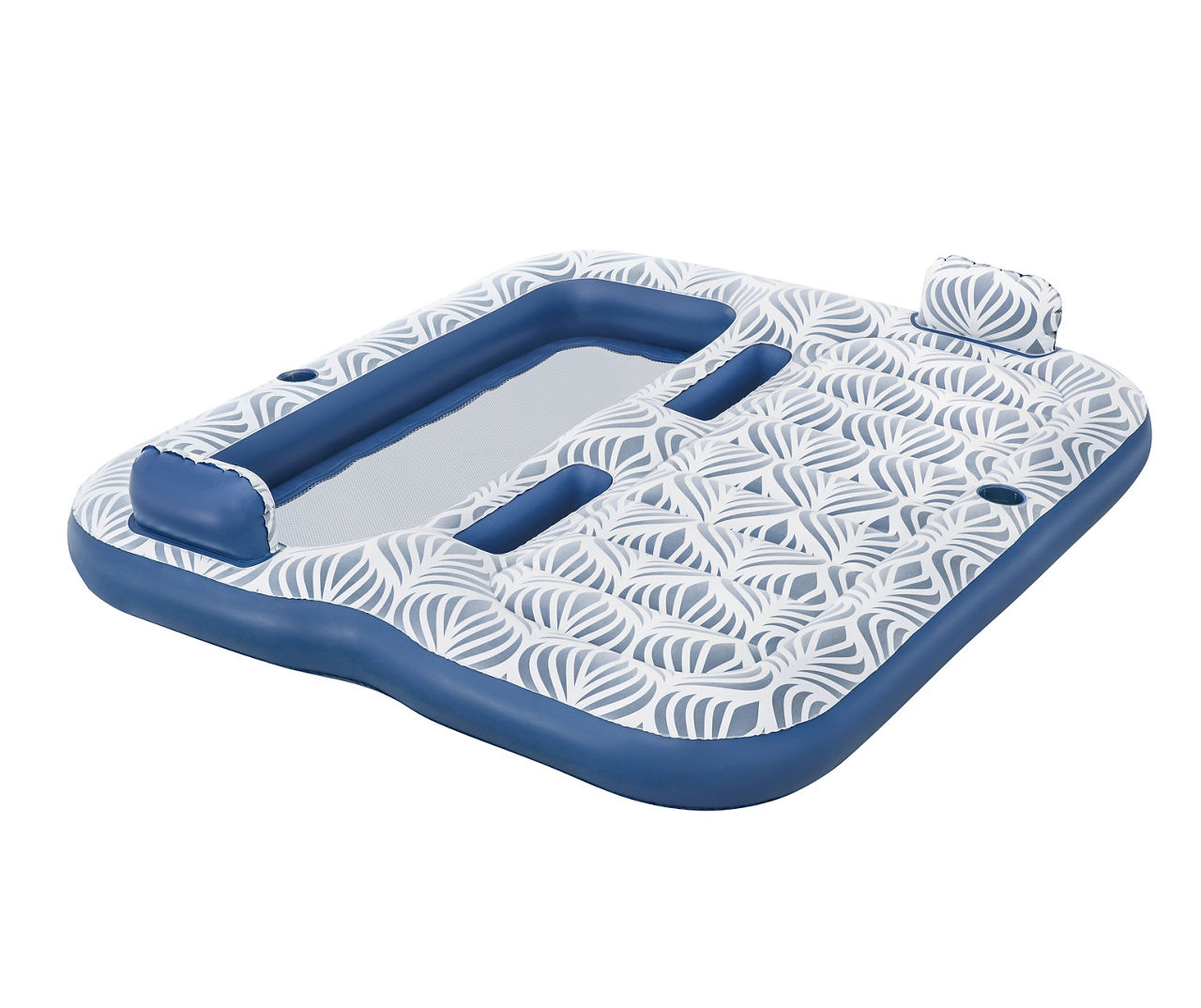 H2OGO! Comfort Plush Double Lounge Inflatable Pool Float Big Lots