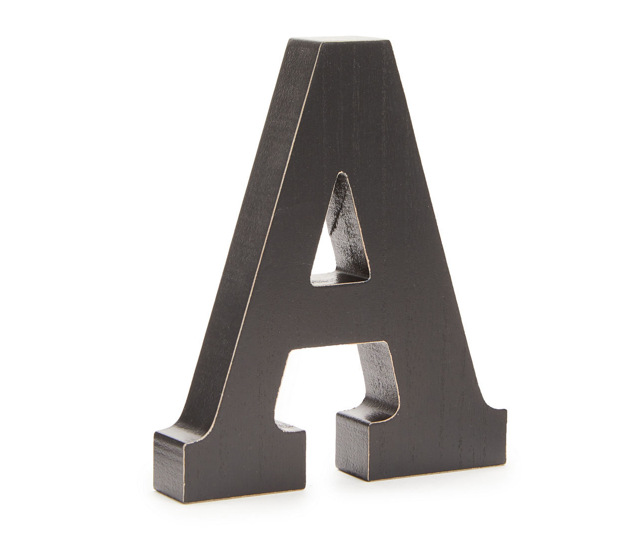 Black Initial Letter Tabletop Plaque Big Lots