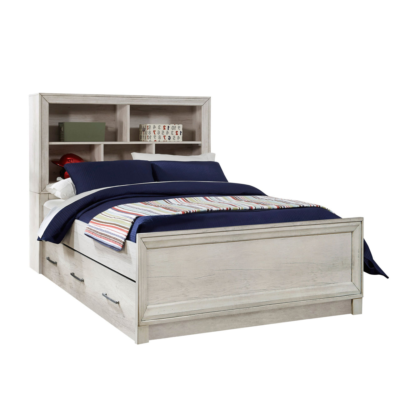 Riverwood Full Bookcase Bed with Trundle Big Lots