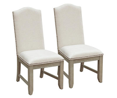 Prospect Hill Upholstered Back Side Dining Chairs, 2-Pack